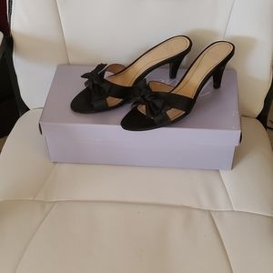 Black Satiny shoes